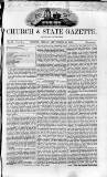 Church & State Gazette (London) Friday 30 September 1842 Page 1