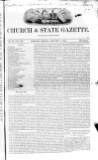 Church & State Gazette (London) Friday 05 January 1844 Page 1
