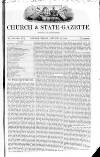 Church & State Gazette (London) Friday 12 January 1844 Page 1