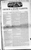 Church & State Gazette (London) Friday 02 February 1844 Page 1