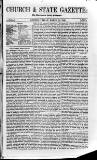 Church & State Gazette (London) Friday 10 March 1848 Page 1