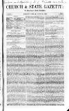 Church & State Gazette (London) Friday 30 June 1848 Page 1