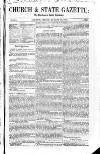 Church & State Gazette (London) Friday 18 August 1848 Page 1