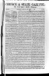 Church & State Gazette (London) Friday 11 January 1850 Page 1