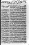Church & State Gazette (London) Friday 17 January 1851 Page 1