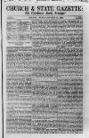 Church & State Gazette (London) Friday 21 October 1853 Page 1