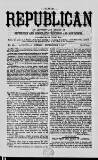 Republican Friday 01 September 1871 Page 1