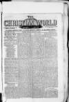 Christian World Friday 11 January 1878 Page 1