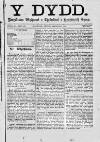 Y Dydd Friday 20 December 1878 Page 1