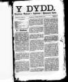 Y Dydd Friday 06 January 1882 Page 1