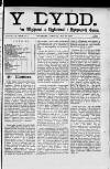 Y Dydd Friday 10 May 1889 Page 1