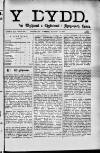 Y Dydd Friday 18 October 1889 Page 1