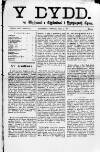 Y Dydd Friday 01 May 1891 Page 1