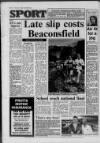 Beaconsfield Advertiser Wednesday 08 February 1989 Page 60