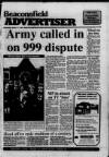 Beaconsfield Advertiser Wednesday 17 January 1990 Page 1