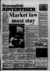 Beaconsfield Advertiser Wednesday 14 March 1990 Page 1