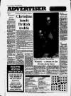 Beaconsfield Advertiser Wednesday 07 November 1990 Page 56