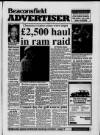 Beaconsfield Advertiser Wednesday 25 September 1991 Page 1