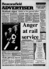 Beaconsfield Advertiser Wednesday 05 February 1992 Page 1