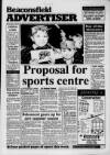 Beaconsfield Advertiser Wednesday 26 February 1992 Page 1