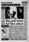 Beaconsfield Advertiser Wednesday 28 October 1992 Page 1