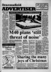 Beaconsfield Advertiser Wednesday 25 November 1992 Page 1