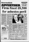 Beaconsfield Advertiser Wednesday 27 January 1993 Page 1