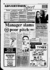 Beaconsfield Advertiser Wednesday 01 December 1993 Page 58