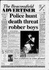 Beaconsfield Advertiser Wednesday 03 January 1996 Page 1