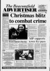 Beaconsfield Advertiser Wednesday 04 December 1996 Page 1