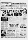 Torbay Express and South Devon Echo Tuesday 06 January 1987 Page 1