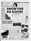 Torbay Express and South Devon Echo Monday 12 January 1987 Page 1