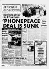 Torbay Express and South Devon Echo Monday 26 January 1987 Page 1