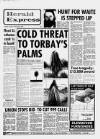 Torbay Express and South Devon Echo Tuesday 27 January 1987 Page 1