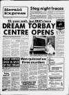Torbay Express and South Devon Echo Friday 01 May 1987 Page 1