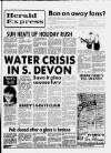 Torbay Express and South Devon Echo Monday 06 July 1987 Page 1