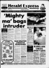 Torbay Express and South Devon Echo Wednesday 03 August 1988 Page 1