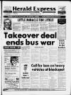 Torbay Express and South Devon Echo Wednesday 24 August 1988 Page 1