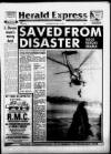 Torbay Express and South Devon Echo Saturday 11 February 1989 Page 1