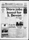 Torbay Express and South Devon Echo Monday 27 February 1989 Page 1