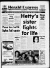 Torbay Express and South Devon Echo Friday 03 March 1989 Page 1