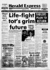 Torbay Express and South Devon Echo Monday 15 May 1989 Page 1