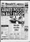 Torbay Express and South Devon Echo Tuesday 01 August 1989 Page 1