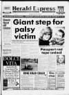 Torbay Express and South Devon Echo Saturday 30 September 1989 Page 1