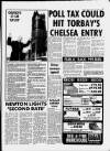 Torbay Express and South Devon Echo Wednesday 22 November 1989 Page 3