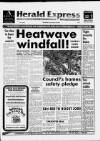 Torbay Express and South Devon Echo Thursday 30 November 1989 Page 1