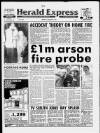 Torbay Express and South Devon Echo Monday 07 January 1991 Page 1