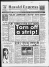 Torbay Express and South Devon Echo Friday 01 February 1991 Page 1
