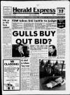 Torbay Express and South Devon Echo Friday 01 November 1991 Page 1