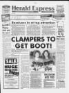 Torbay Express and South Devon Echo Tuesday 07 January 1992 Page 1